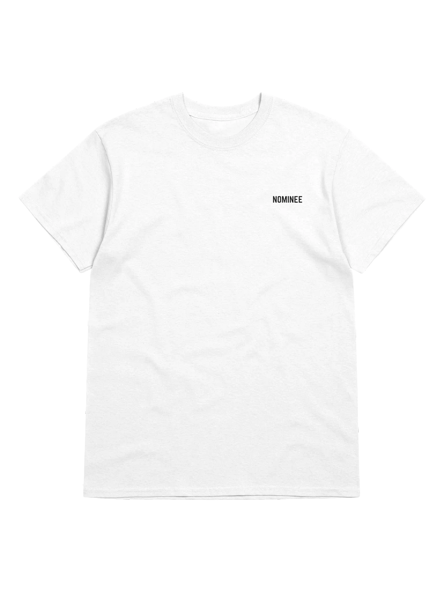 Nominee Tee (Small Print, White) product image (1)