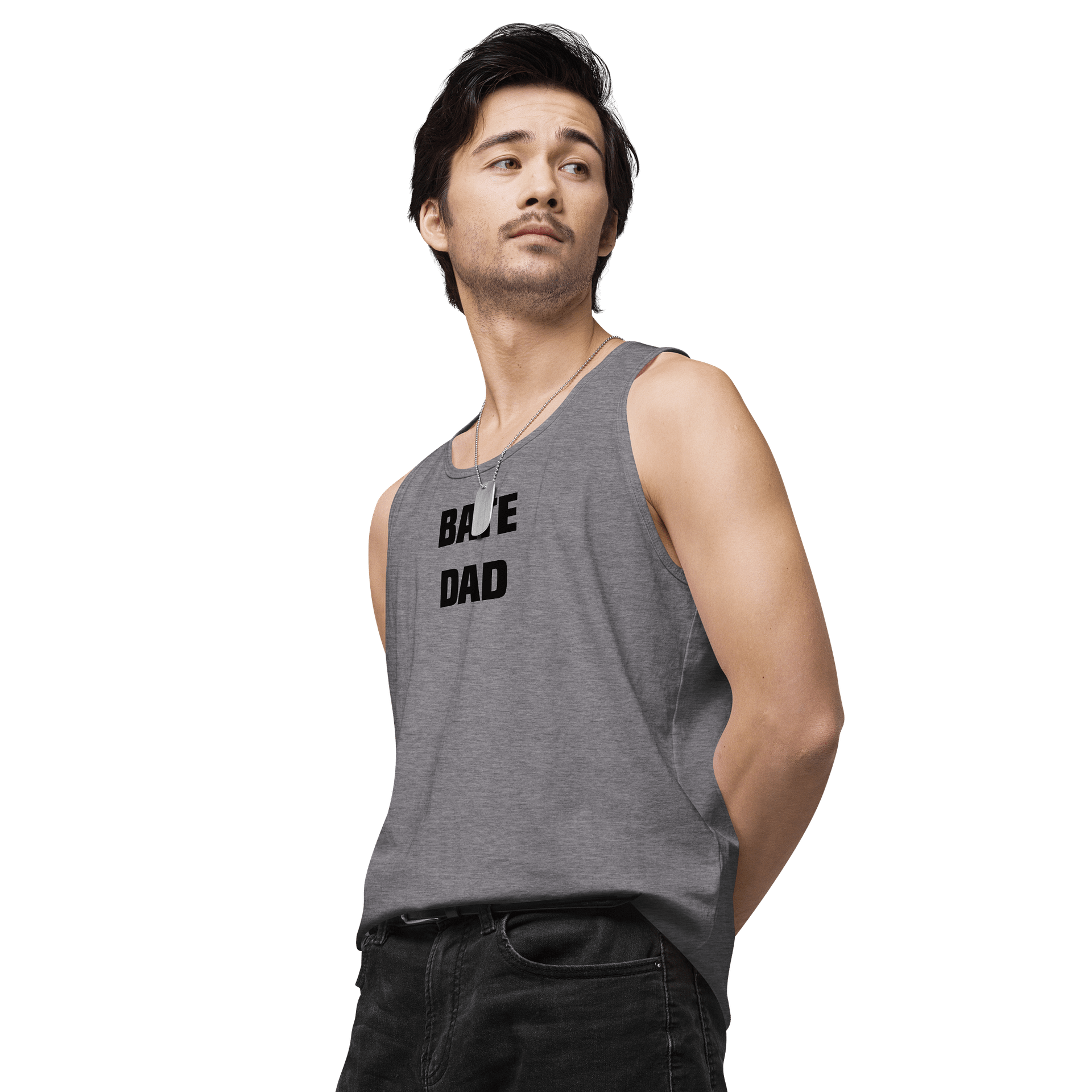 Bate Dad Tank (Black Logo) product image (4)