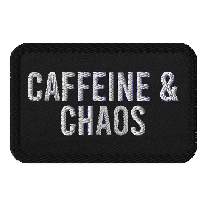 Caffeine & Chaos - Patch product image (1)