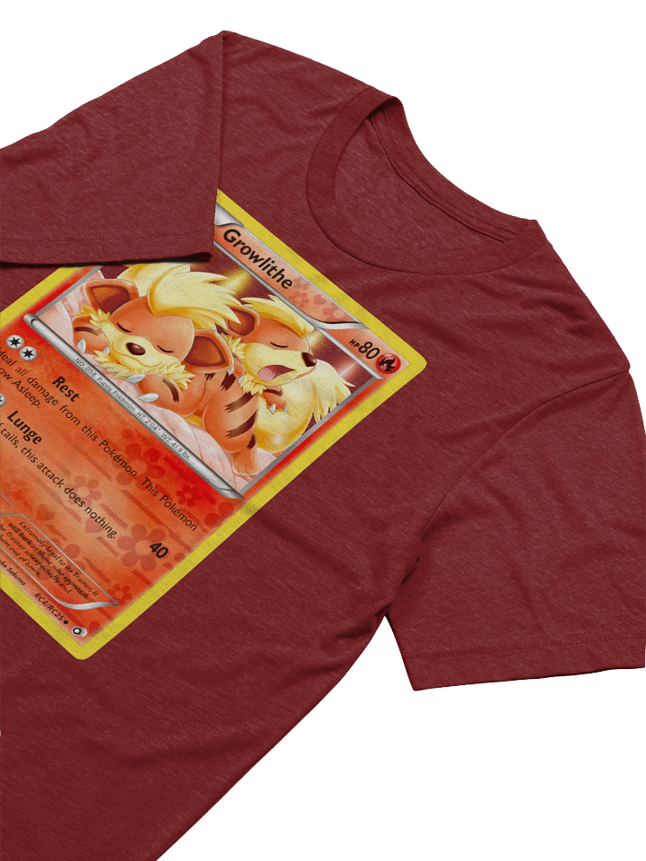 Growlithe TCg T-shirt product image (2)