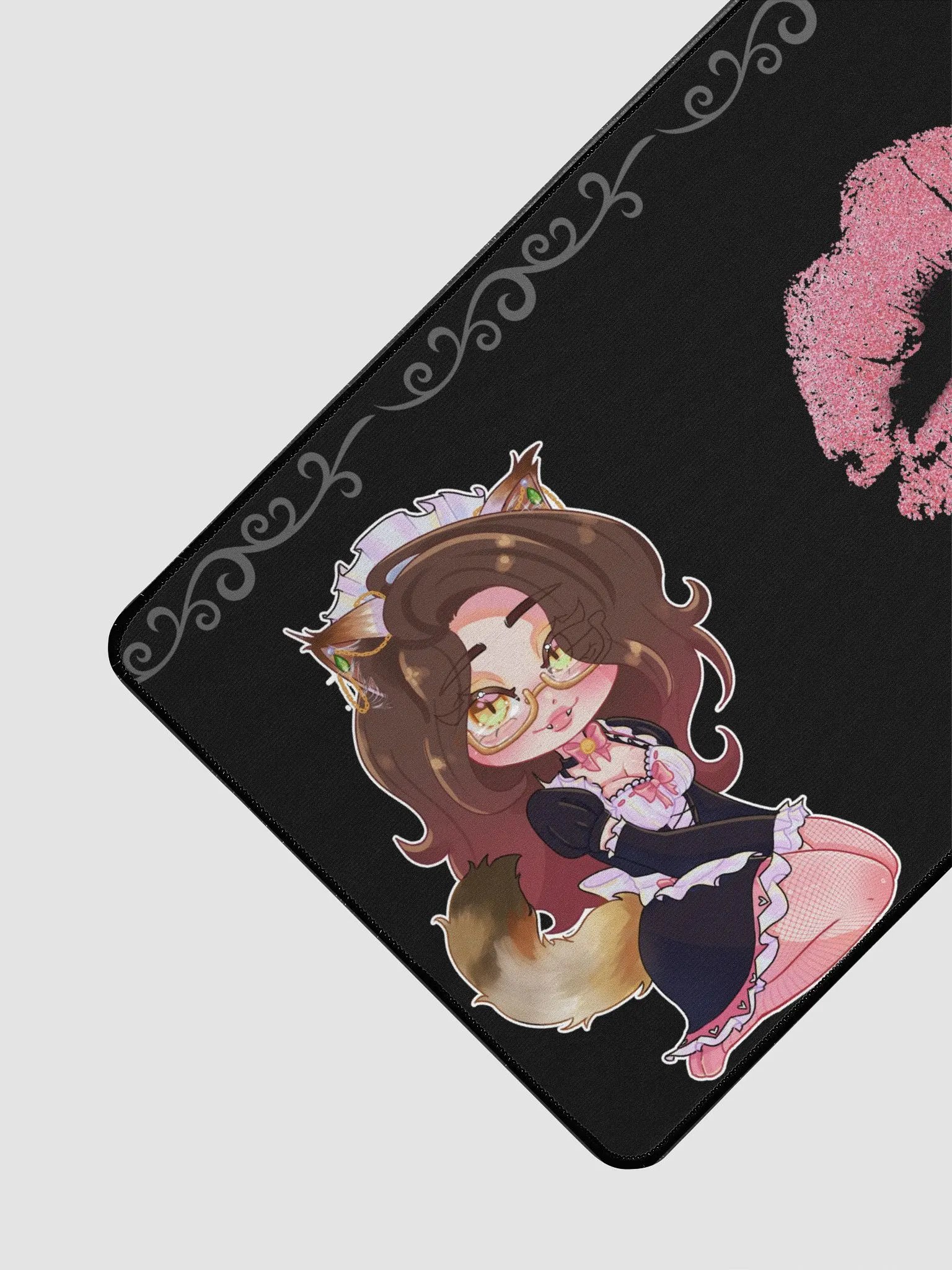 Samma Cat Maid Kiss Desk Mat 15.5" x 31.5" product image (3)