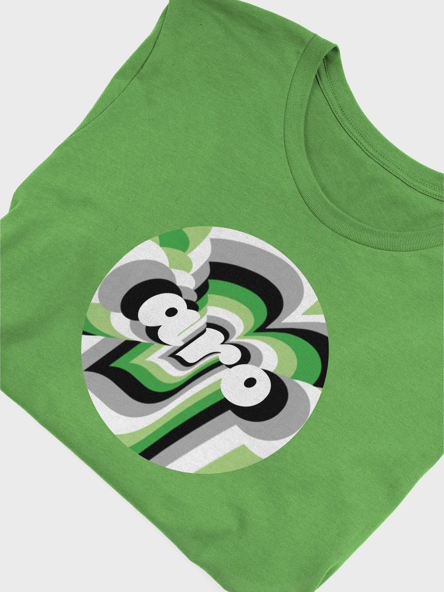 swirly aromantic t-shirt product image (5)