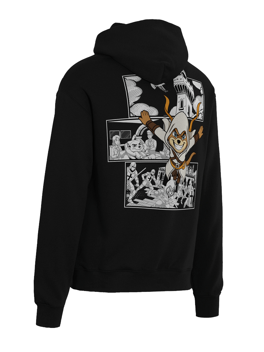 Alva Assassin Black Hoodie product image (6)