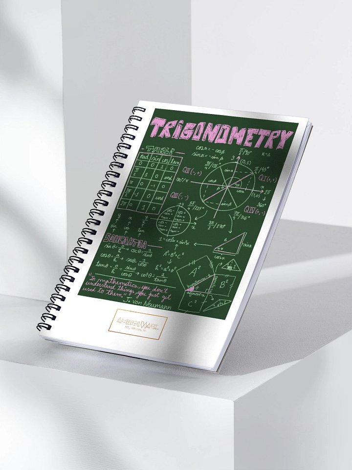 Trigonometry Notebook product image (2)