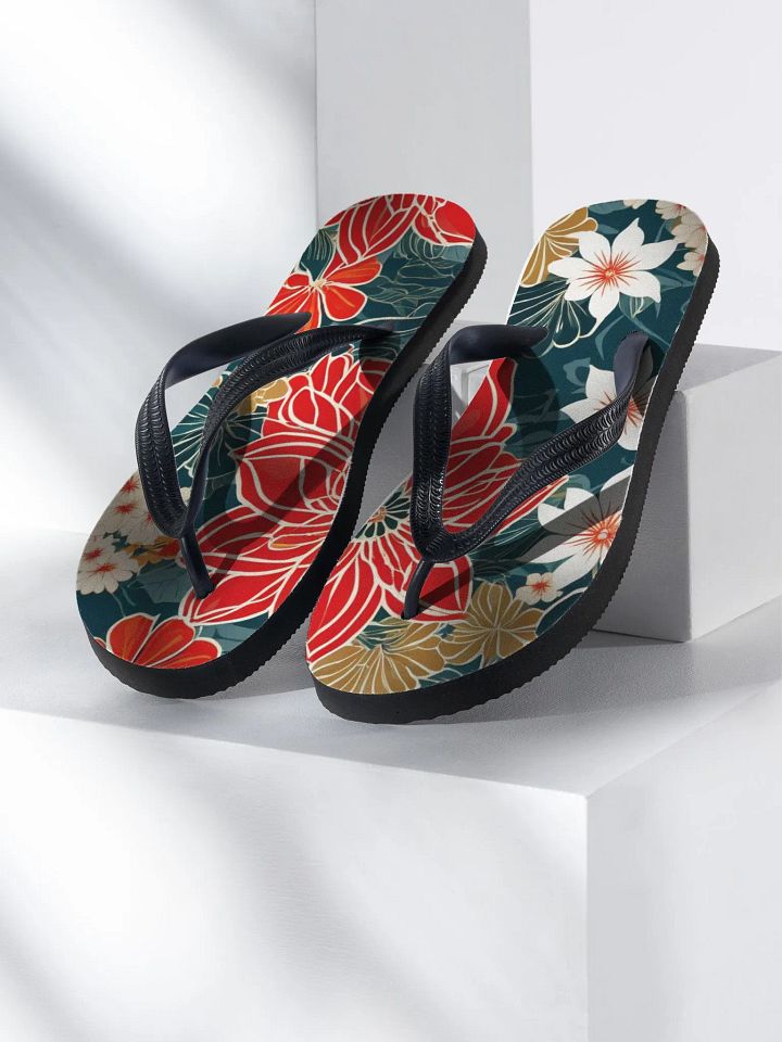 Summer Bliss Flowers Flip-Flops product image (1)
