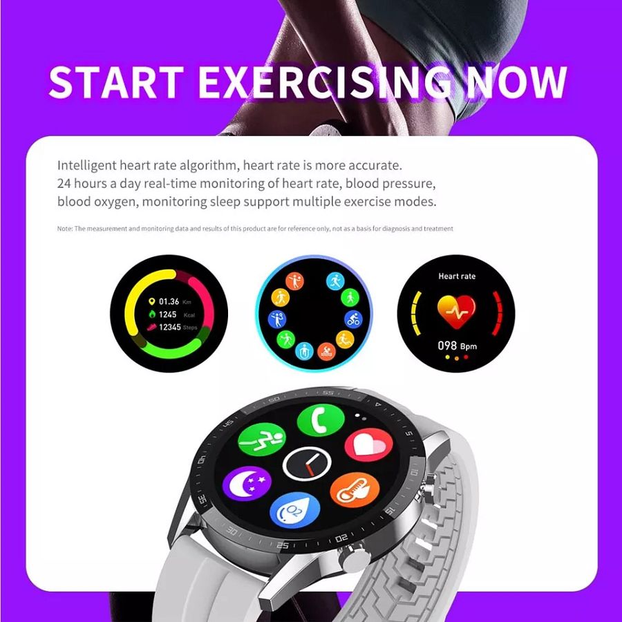 Women Men Smart Watch Boys Girls Smartwatch Fitness Tracker Bluetooth Watches product image (5)