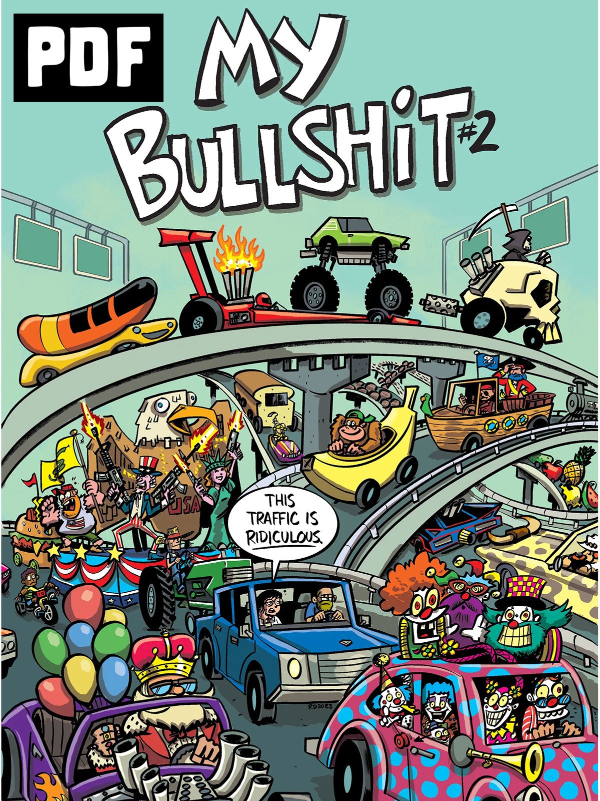 My Bullshit #2 digital product image (1)