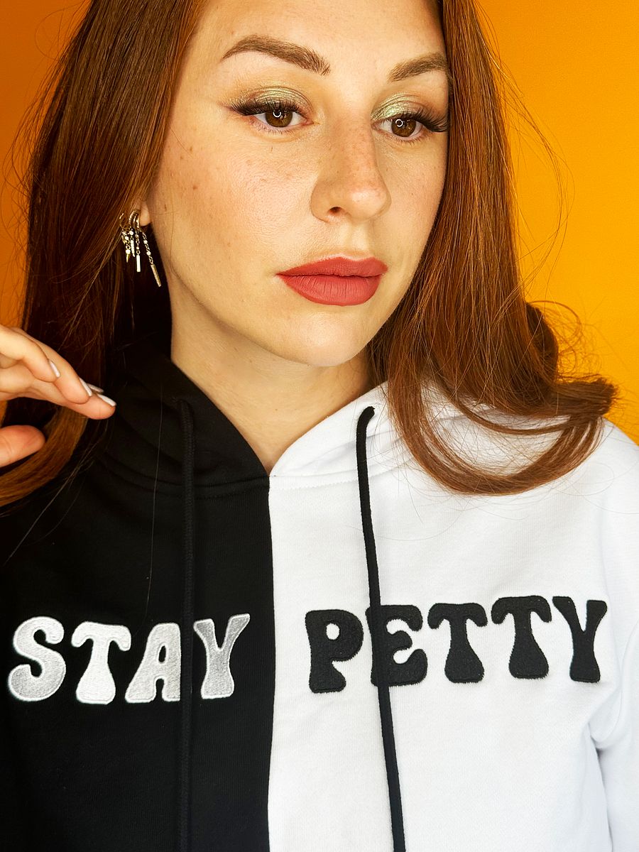 Stay Petty Color Block Hoodie product image (5)