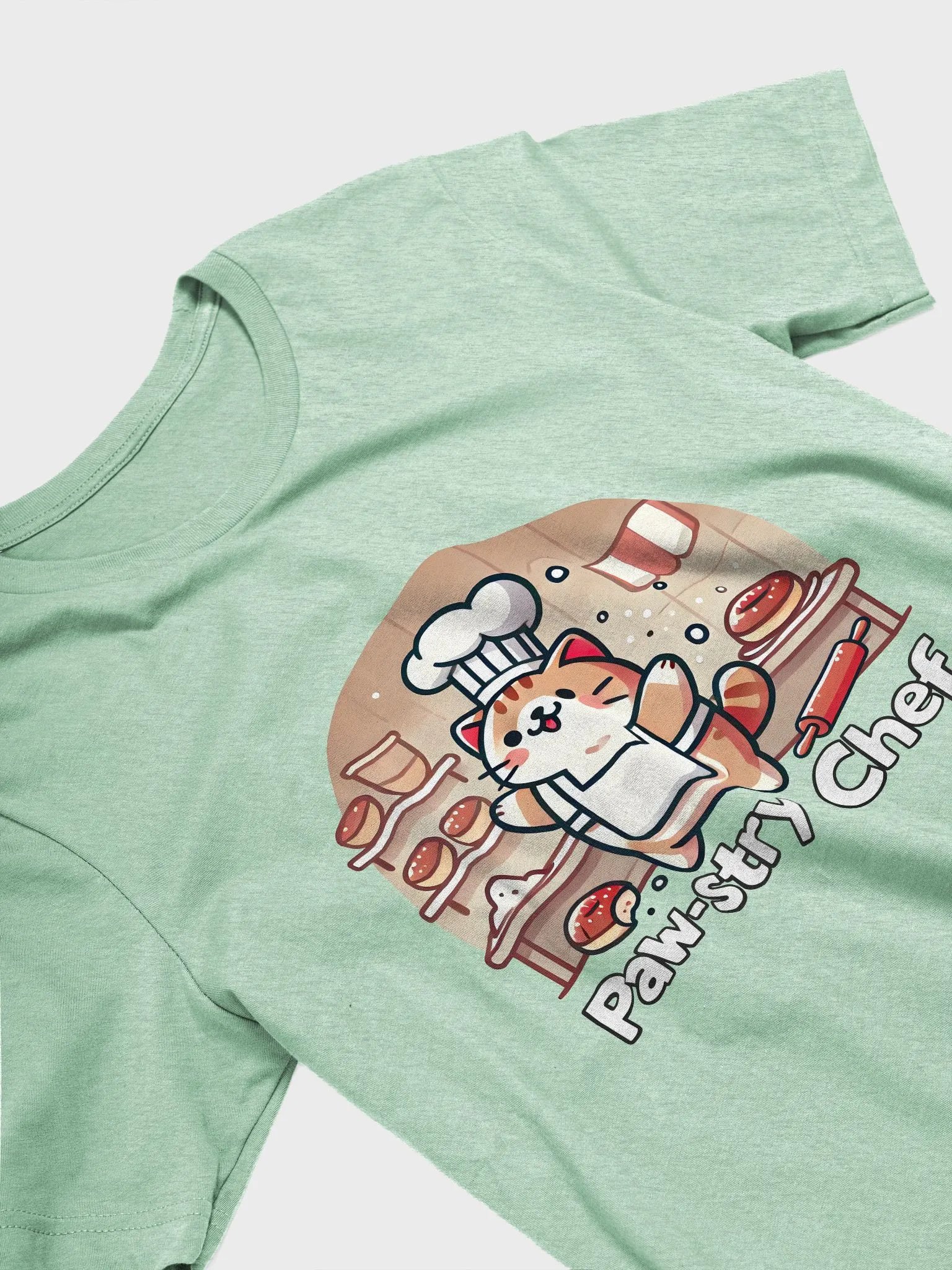 Paw-stry chef t-shirt product image (3)