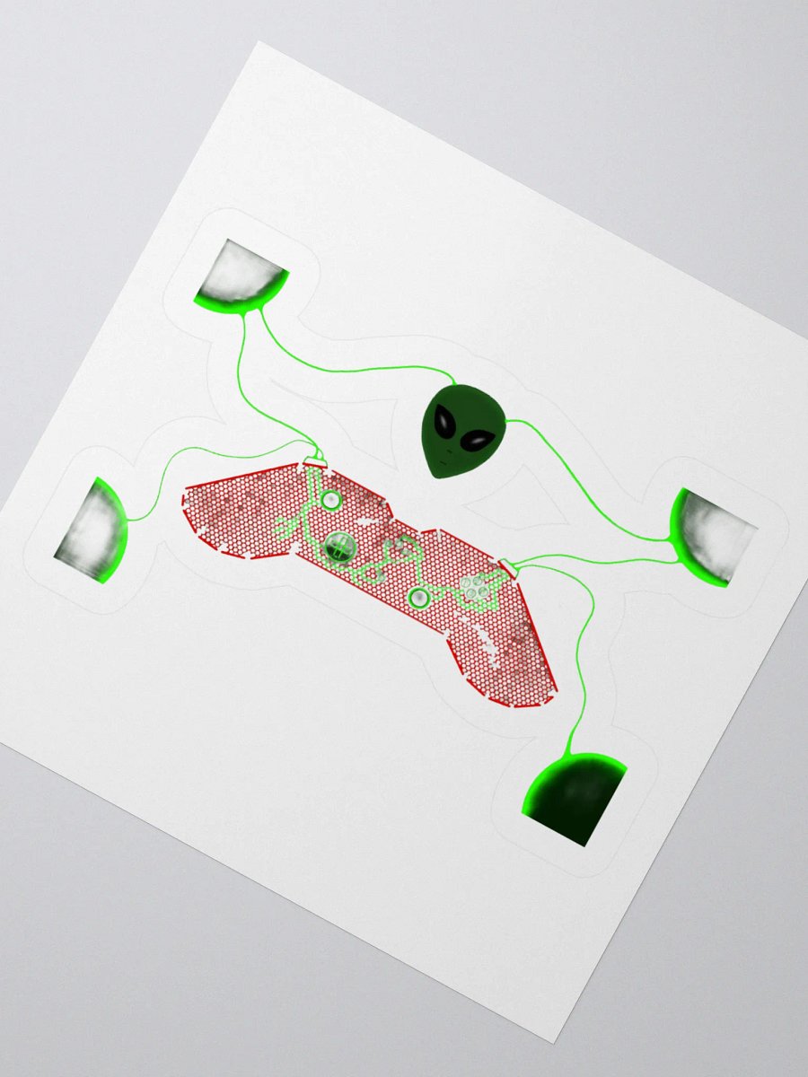 Cyber Control Kiss Cut Stickers product image (5)