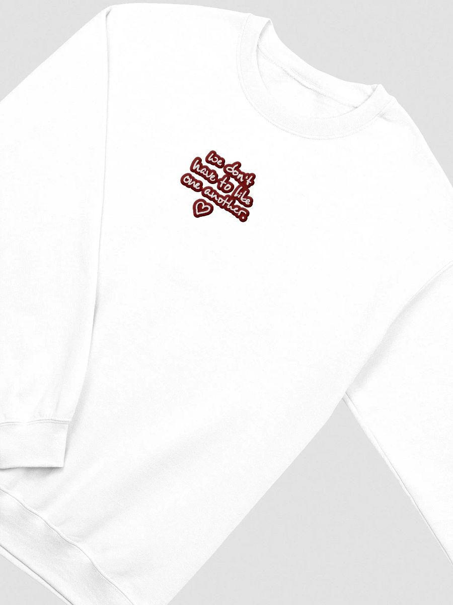 ONE ANOTHER (maroon bubble design 2) embroidered crewneck product image (1)