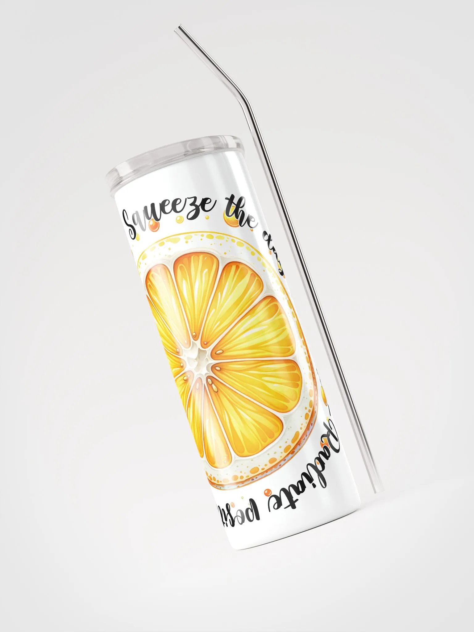 Citrus Slice Tumbler: Squeeze the Day with Joy! product image (4)