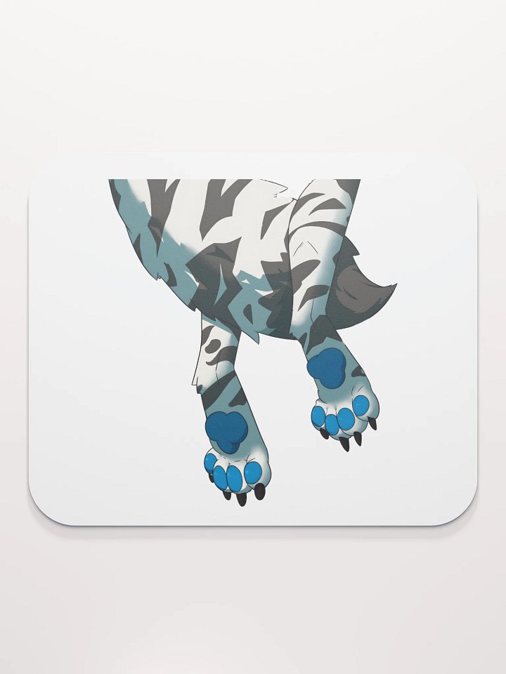 Tiger2Paws Mousepad - White product image (2)