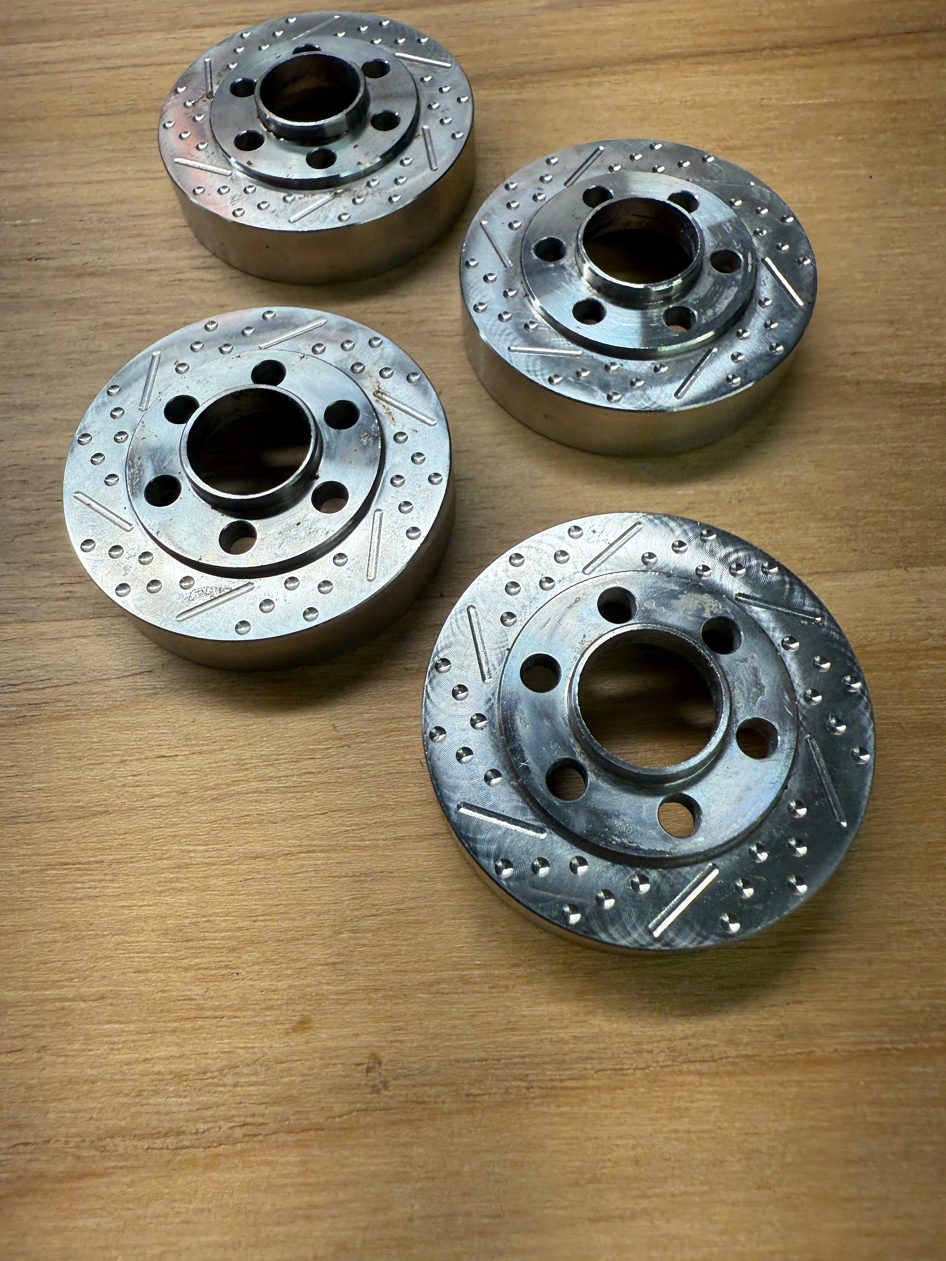 SSD RC Steel Brake Rotor Weights - Set of 4 product image (3)