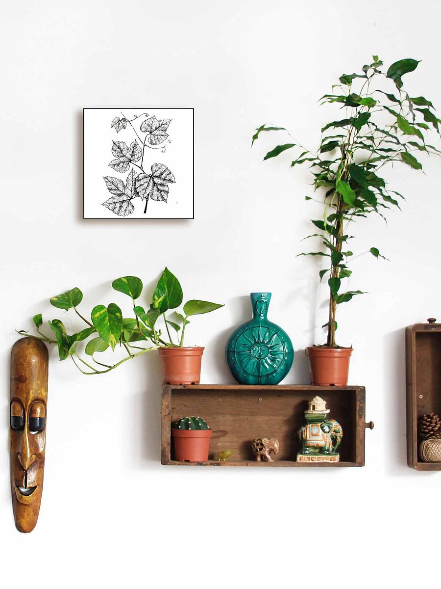 Botanical Bliss Canvas Art - Grape Leaves product image (5)