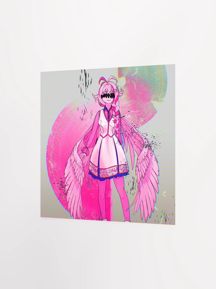 Kes Whitespace Poster - Glitch product image (6)