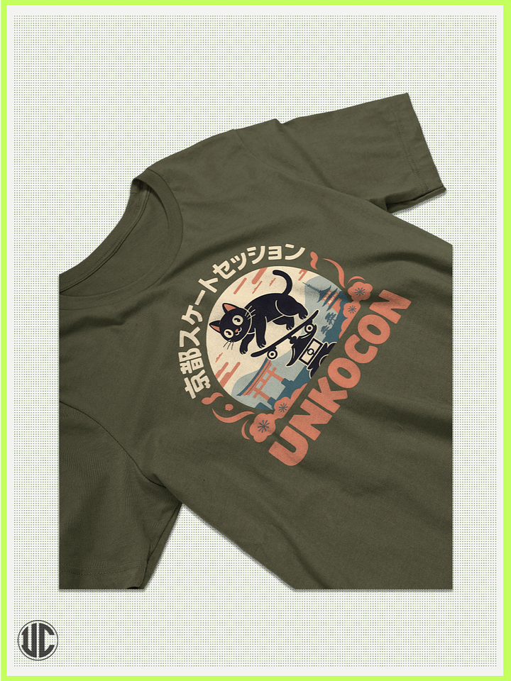 Kyoto Skate Session – UnkoCon Graphic T-Shirt product image (2)