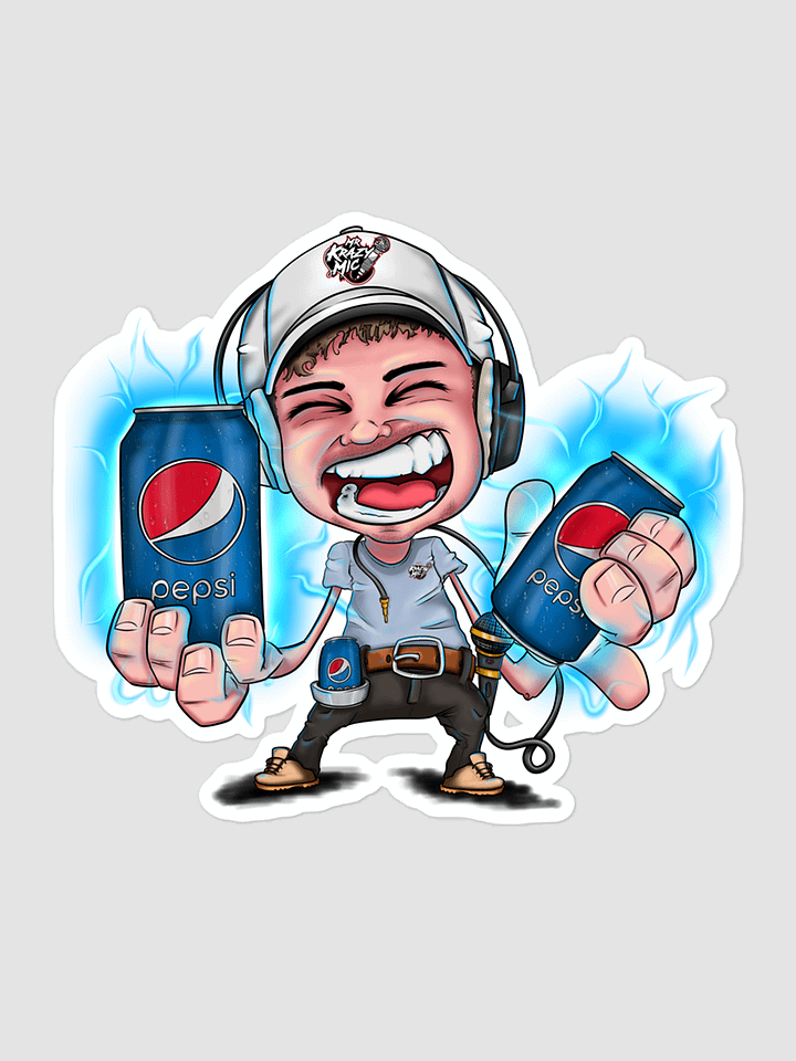 PepsiMic Kiss Cut Stickers product image (1)
