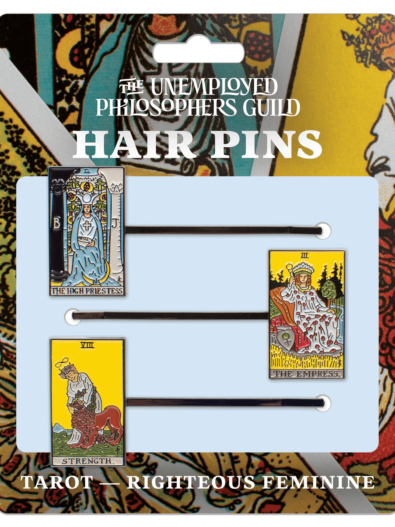Righteous Feminine Tarot Hair Pins product image (1)