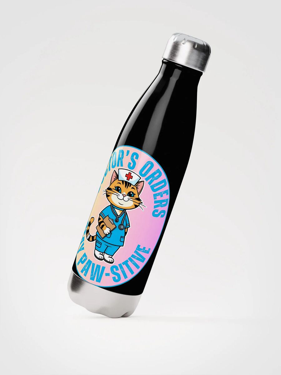 Doctor's Order Stay Paw-sitive Water Bottle product image (3)