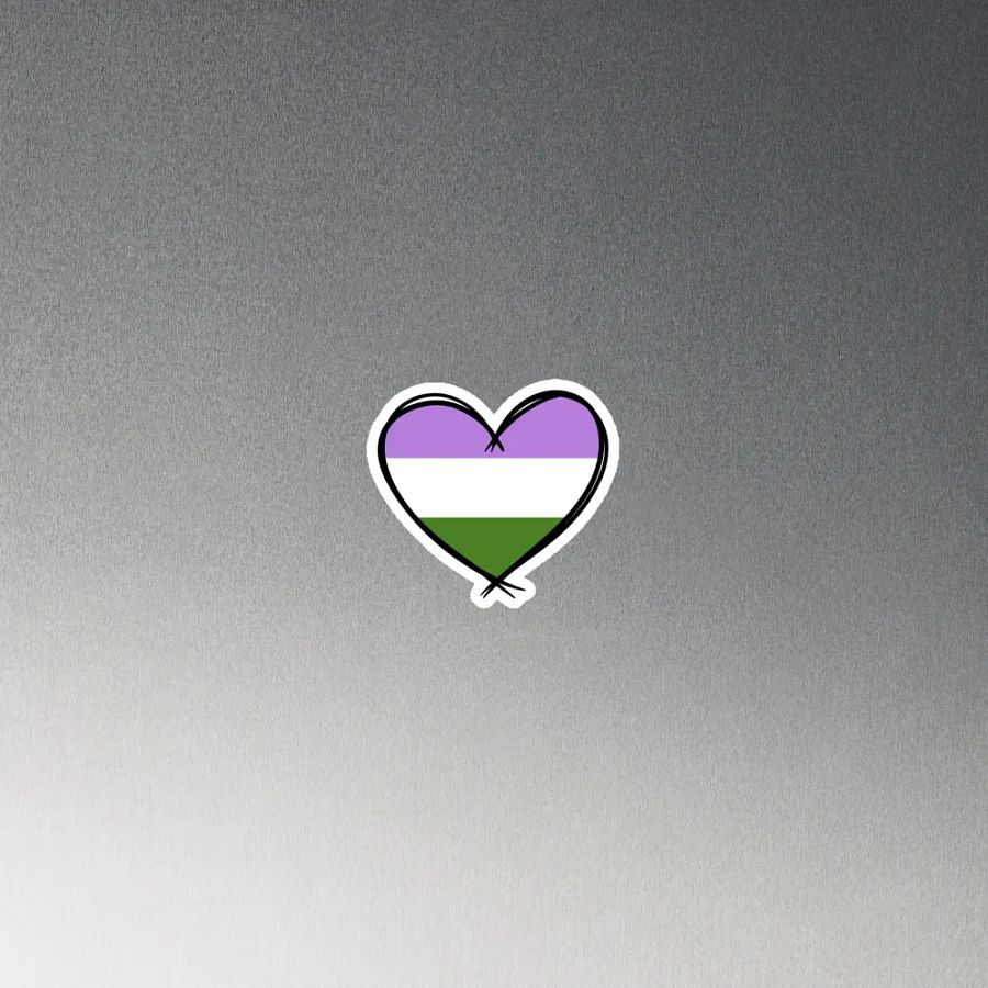 Gender Queer Pride Magnet product image (4)