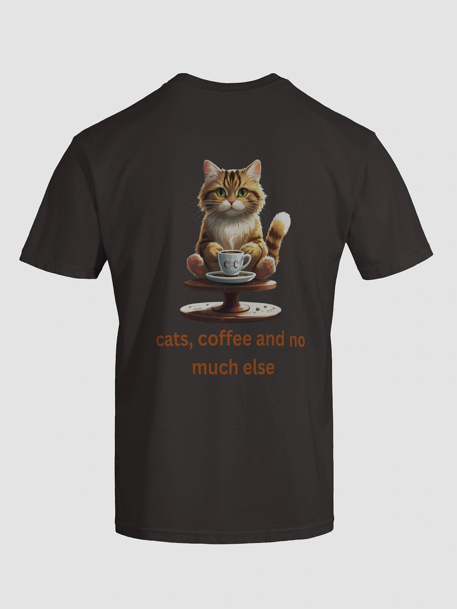 Cozy Cat Coffee Time T-Shirt product image (120)