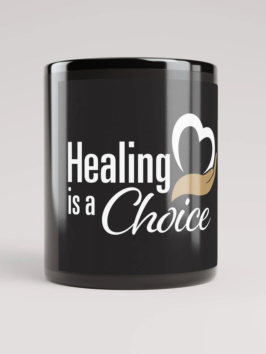 Healing Is A Choice - Black Glossy Mug product image (5)