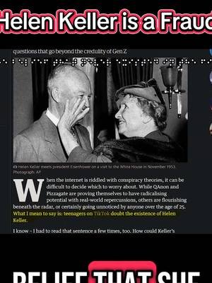 Helen Keller is a Fraud (part 2) #helenkellerisfake #helenkeller #fraud #documentary 