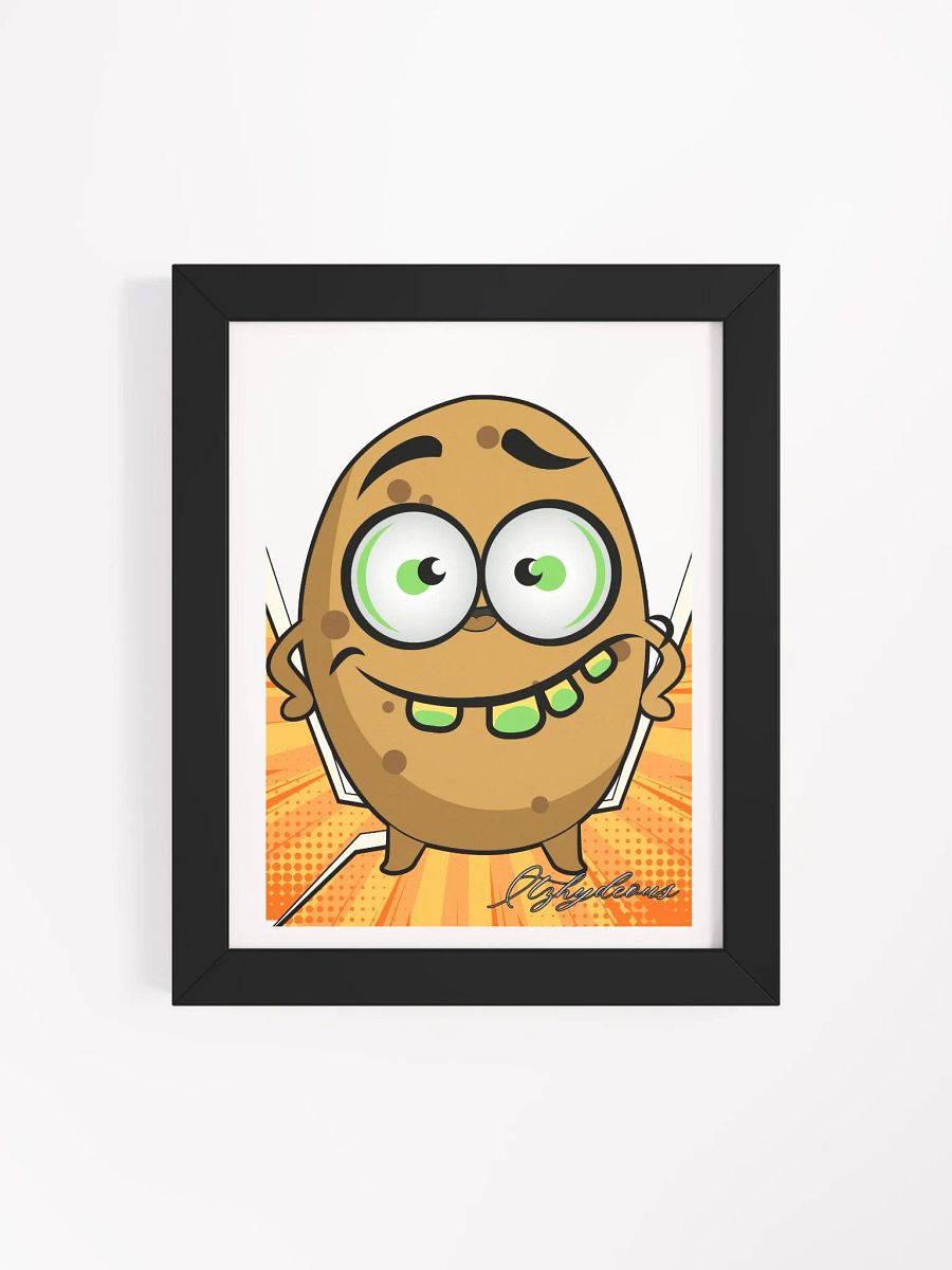 Poptropica Potato Smiles Framed Poster product image (4)