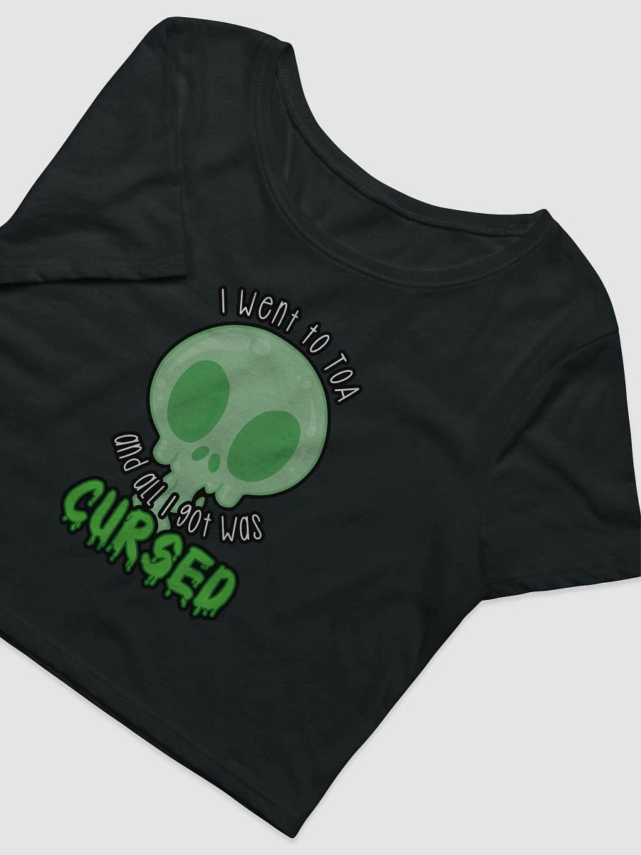 All I Got Was Cursed - Monk - Crop Tee product image (5)