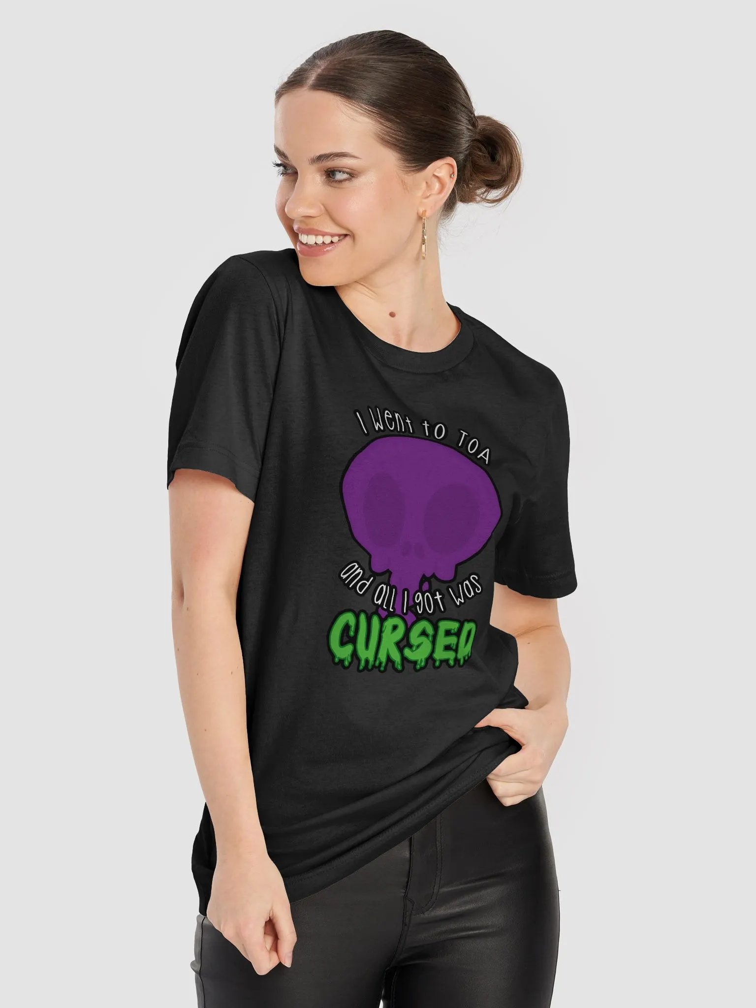 All I Got Was Cursed - Demon Hunter - Unisex Style Tee product image (8)