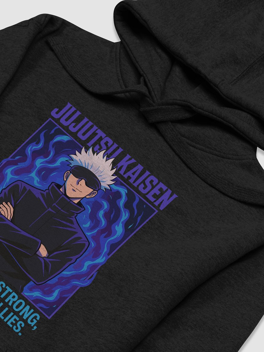 Lead. Your strong, intelligent allies. Ft. Satoru Gojo premium unisex hoodie product image (3)