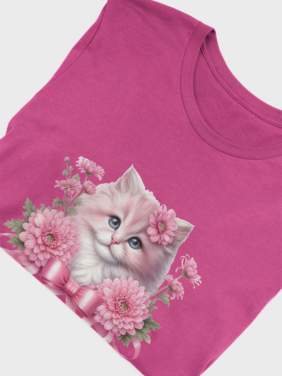 Pink Cat T-shirt product image (45)