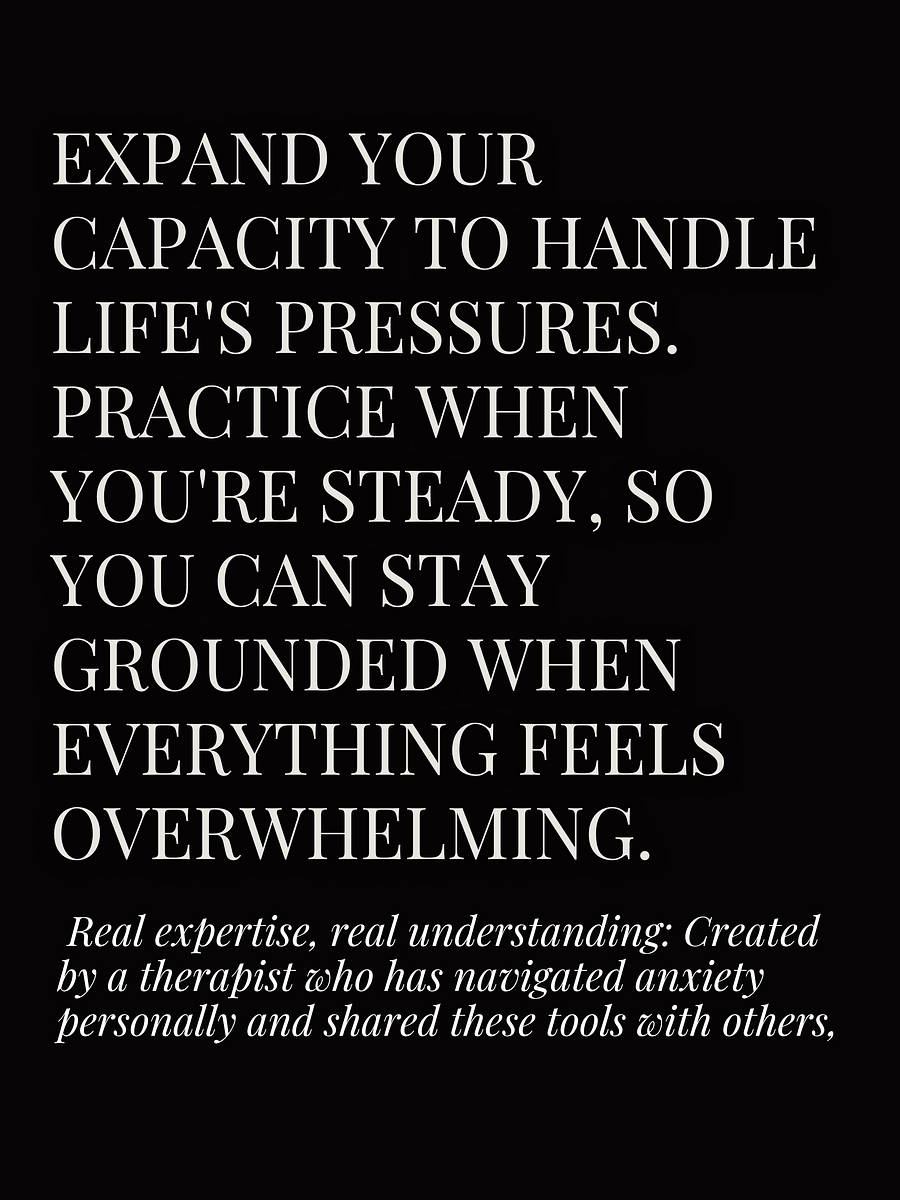 Mindful Meditation Exercises for Anxiety - A Supportive Practice Series product image (3)