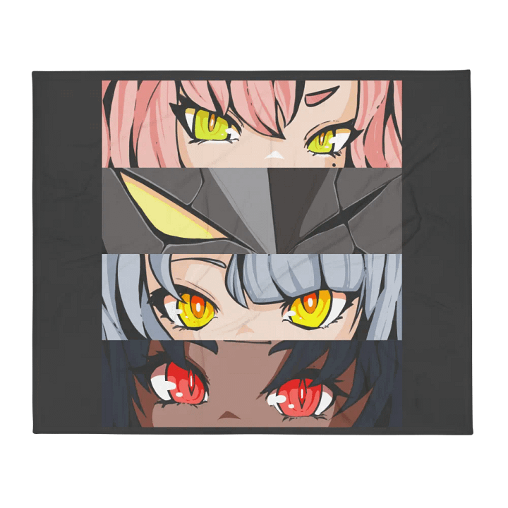 Cunning Hares Eyes Blanket product image (2)