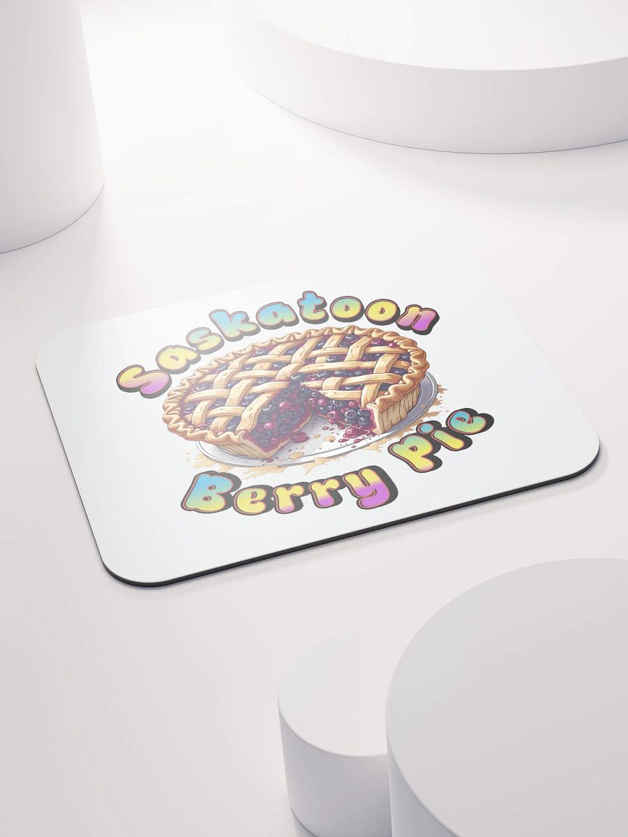 Saskatoon Berry Pie Mouse Pad product image (4)