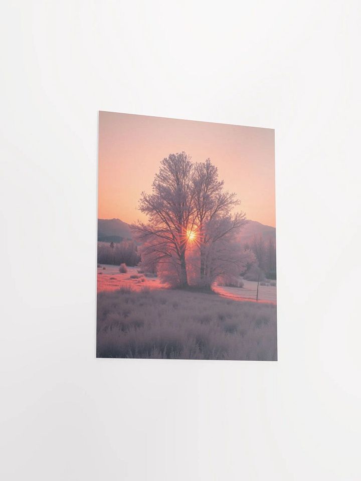 Frosty Sunrise Enhanced Matte Poster product image (10)