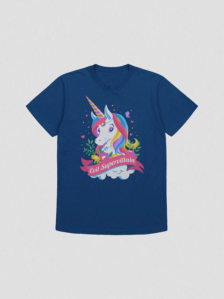 Evil Supervillain Royal Blue T-Shirt product image (1)