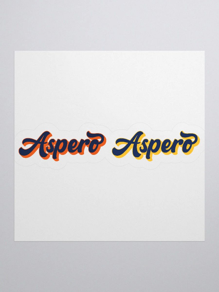 Aspero Vibe Kiss Cut Stickers product image (4)