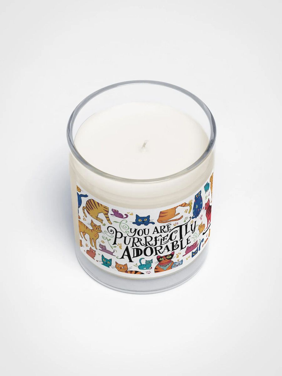Purrfectly Adorable Soy Wax Candle product image (3)