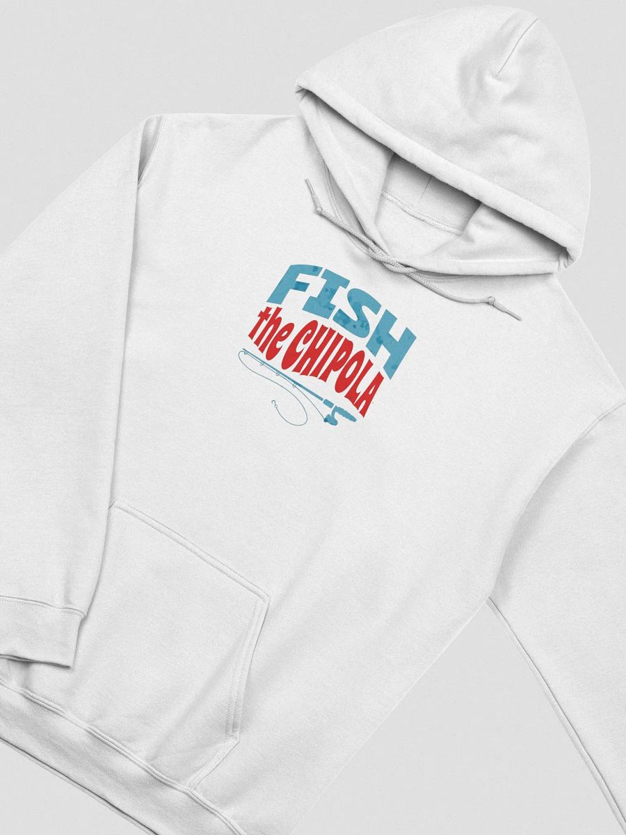 Fish the Chipola White Hoodie product image (4)
