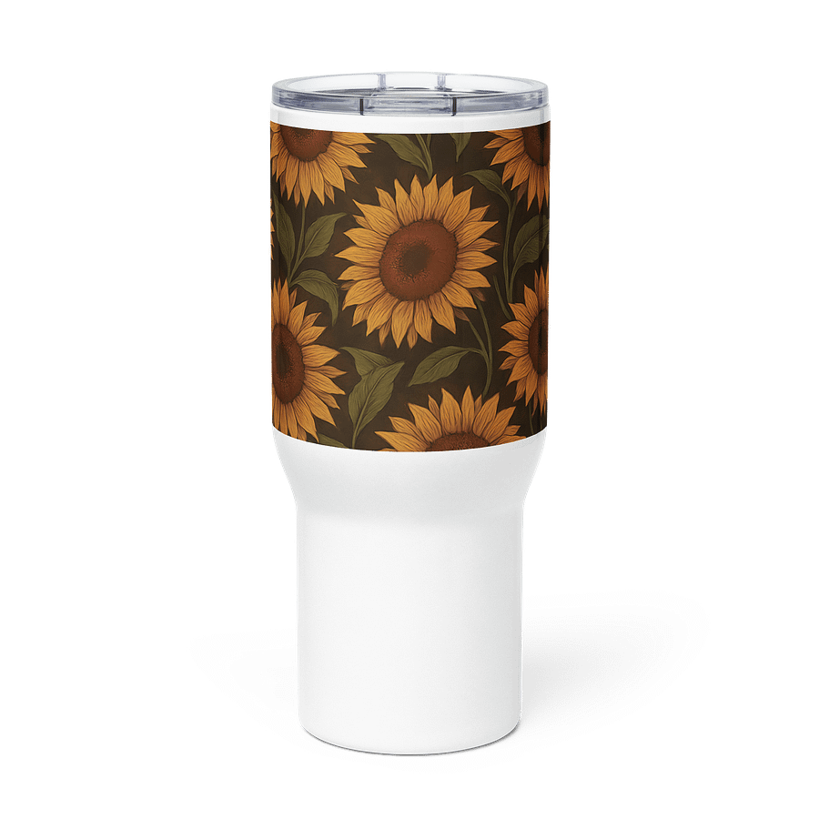 Sunflower Tumbler – 20oz Stainless Steel Insulated Floral Coffee Cup product image (3)