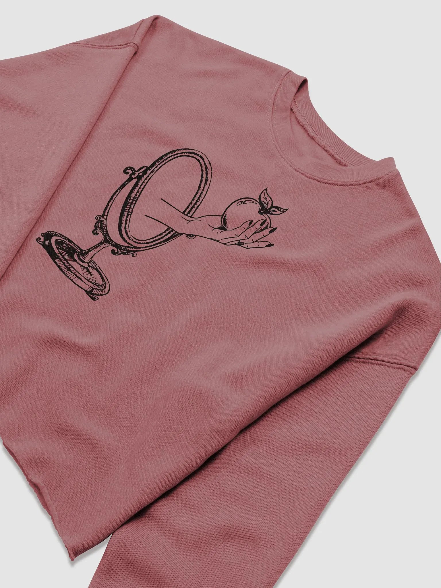 Hand in Mirror 2 Crop Sweatshirt product image (5)