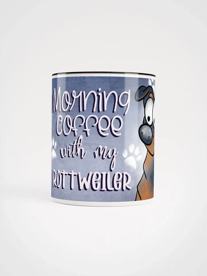 Morning Coffee with My Rottweiler Mug product image (2)