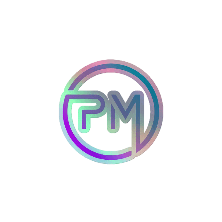 PM Gradient Holographic Sticker Set product image (1)