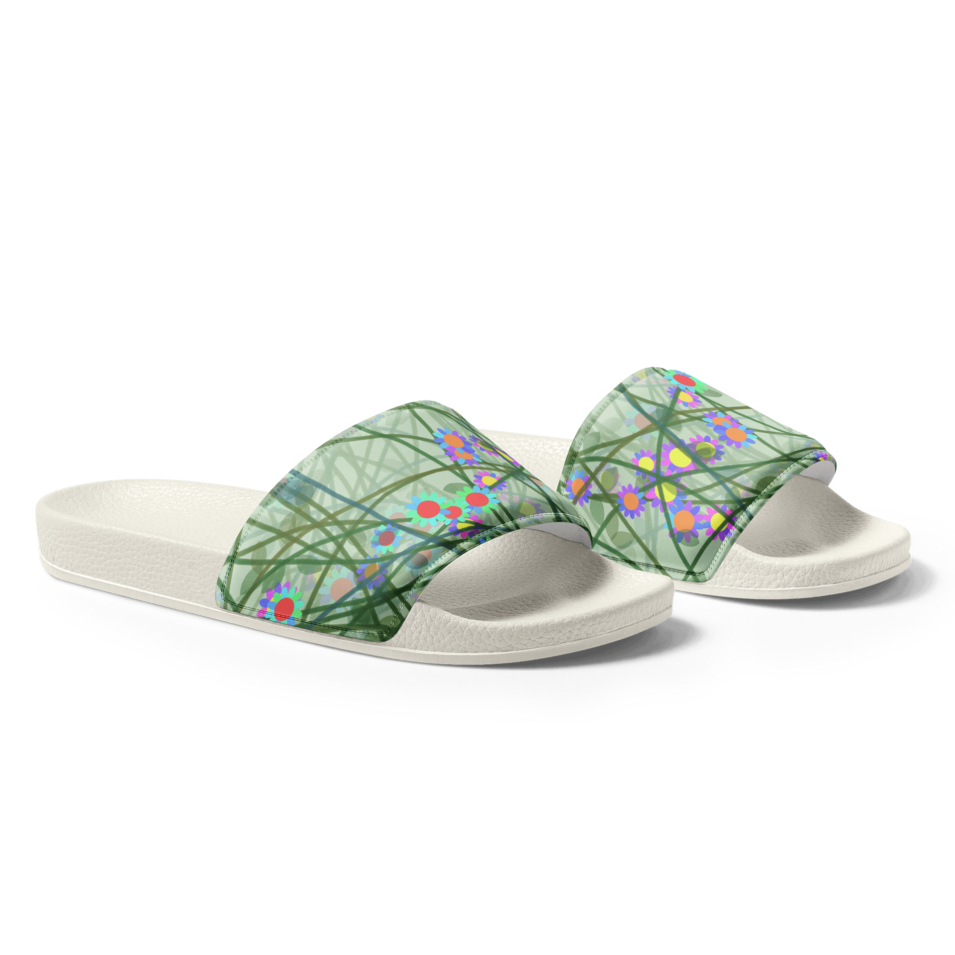 Chromatic Blossom Women's Slides product image (1)