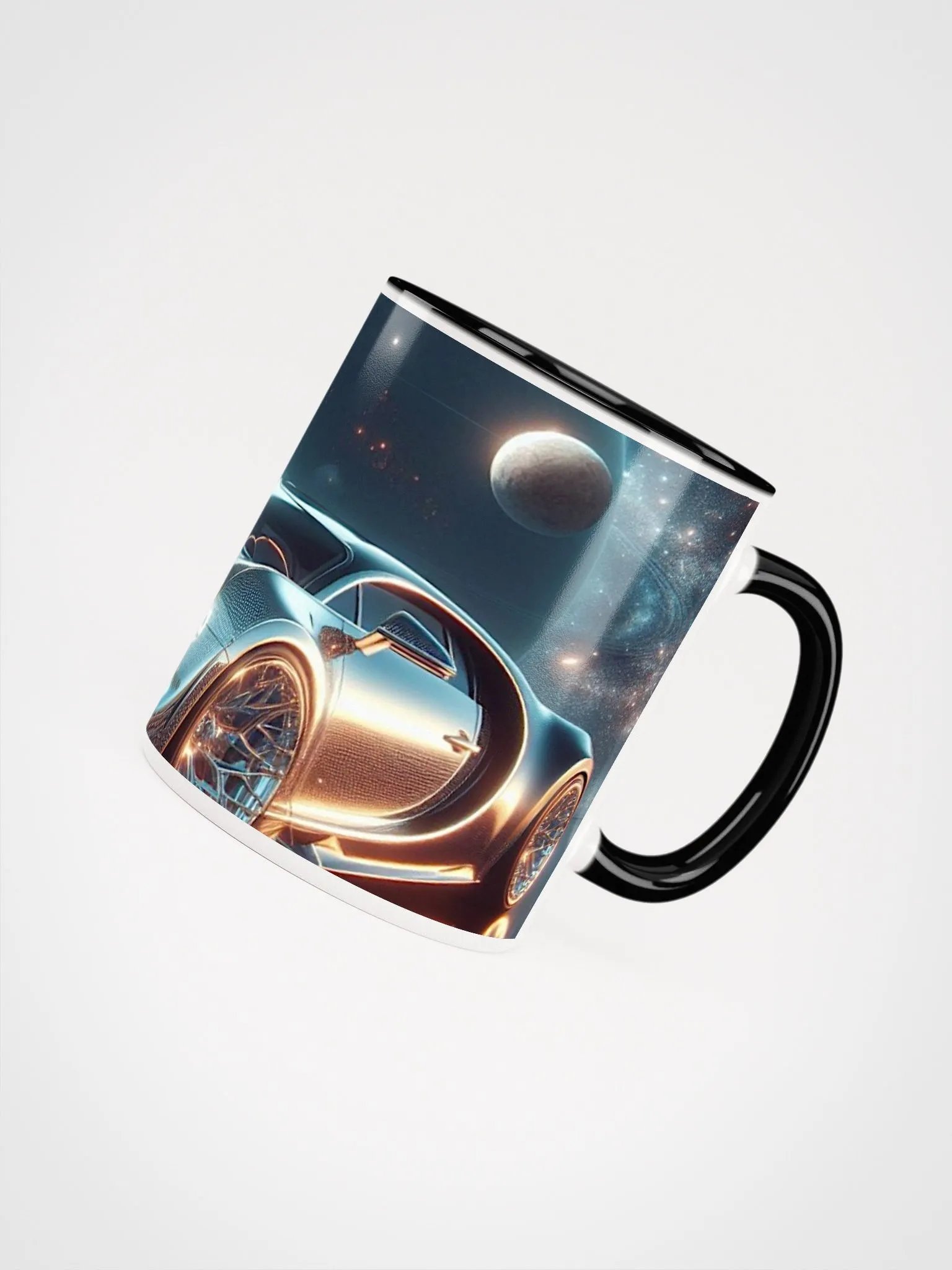 Cosmic Luxury Mug: Bugatti Inspired Design product image (8)