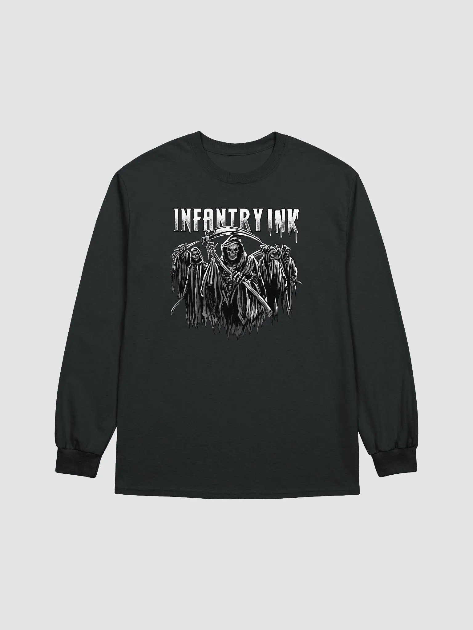 Reaper Infantry Gildan Ultra Cotton Long Sleeve T-Shirt product image (1)