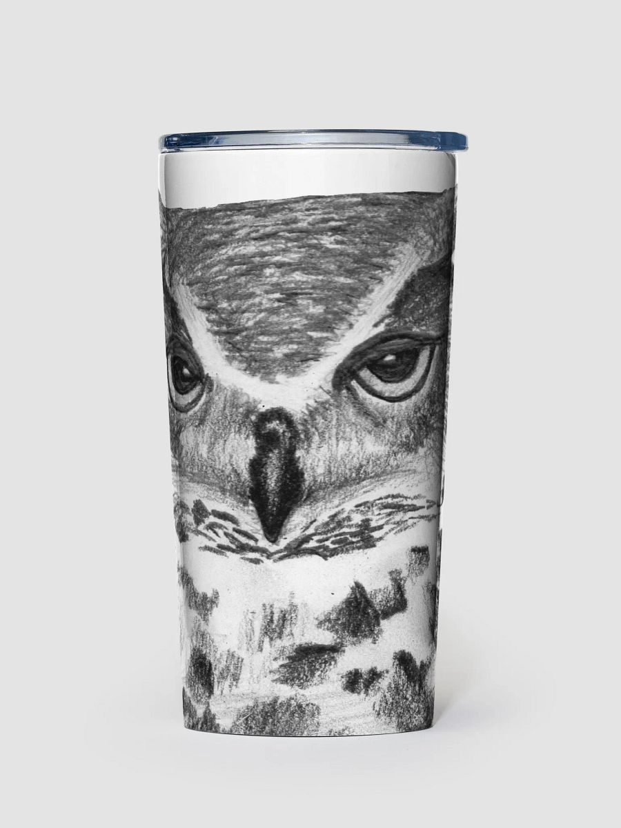 Owl Drawing Travel Cup product image (1)