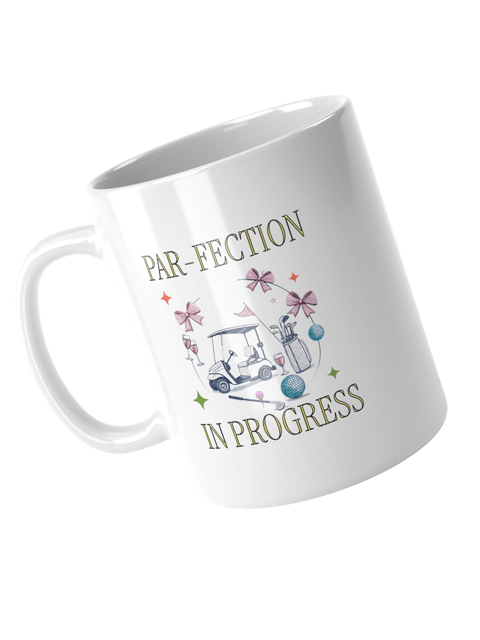 Par-Fection In Progress Golfing Refreshment Mug product image (2)